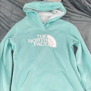 Teal NorthFace hoodie